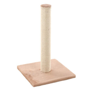 Eenvoudige beige katten paal