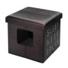 Cat home Ottoman - Donkerbruin